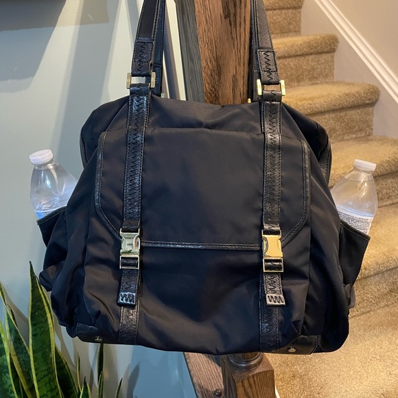 Tory Burch black nylon satchel - Picture 4 of 16